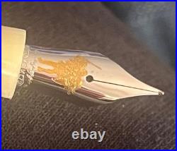 Montegrappa My Guardian Angel Sterling Silver Fountain Pen ISCUA2SW New In Box