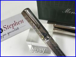 Montegrappa Reminiscence 925 sterling silver fountain pen 18K F = fine nib