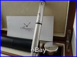 Montegrappa Reminiscence Sterling Silver Fountain Pen With Box