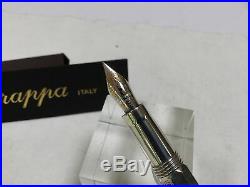 Montegrappa Reminiscence sterling silver 925 fountain pen 18K medium nib