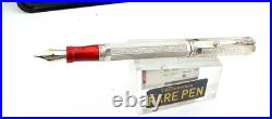Montegrappa Special Reserve Sterling Silver Fountain Pen 18K M NEW Year 1996