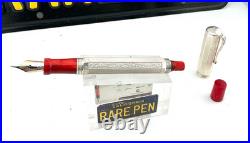Montegrappa Special Reserve Sterling Silver Fountain Pen 18K M NEW Year 1996