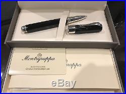 Montegrappa Symphony Rollerball Pen Celluloid, Sterling Silver. Made in Italy