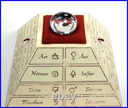 Montegrappa The Alchemist Sterling Silver Aqua Rollerball Pen, ISAKNRSW, NIB