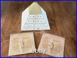 Montegrappa The Alchemist Sterling Silver Aqua Rollerball Pen, ISAKNRSW, NIB