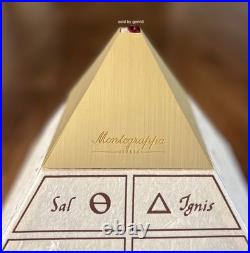 Montegrappa The Alchemist Sterling Silver Aqua Rollerball Pen, ISAKNRSW, NIB