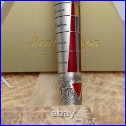 Montegrappa The Alchemist Sterling Silver Ignis Rollerball Pen (0047) NIB