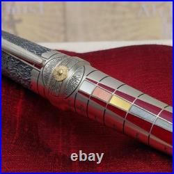 Montegrappa The Alchemist Sterling Silver Ignis Rollerball Pen (0047) NIB