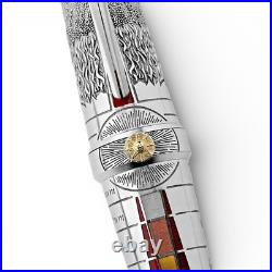 Montegrappa The Alchemist Sterling Silver Ignis Rollerball Pen (0047) NIB