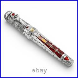 Montegrappa The Alchemist Sterling Silver Ignis Rollerball Pen (0047) NIB