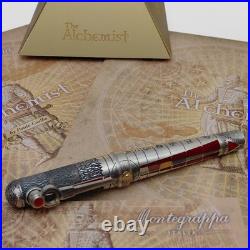 Montegrappa The Alchemist Sterling Silver Ignis Rollerball Pen (0047) NIB