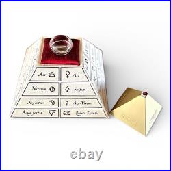 Montegrappa The Alchemist Sterling Silver Ignis Rollerball Pen (0047) NIB