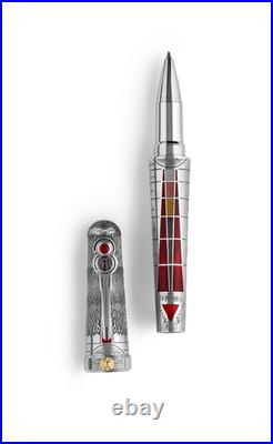 Montegrappa The Alchemist Sterling Silver Ignis Rollerball Pen, ISAKNRSF, NIB