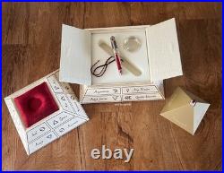 Montegrappa The Alchemist Sterling Silver Ignis Rollerball Pen, ISAKNRSF, NIB