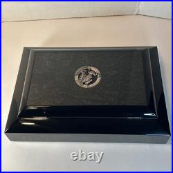 Montegrappa The Dragon Fountain Pen 1738/1912 Sterling Silver with Box COA