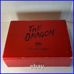 Montegrappa The Dragon Fountain Pen 1738/1912 Sterling Silver with Box COA