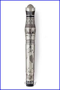 Montegrappa Thoth Sterling Silver Limited Edition Fountain Pen