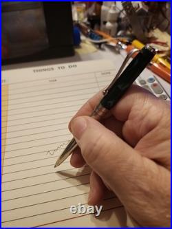 Montegrappa Vintage Ballpoint pen In Great Condition Very Beautiful Marble Look