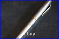 Montegrappa Vintage Sterling Silver 1055 VI Ballpoint Pen RARE