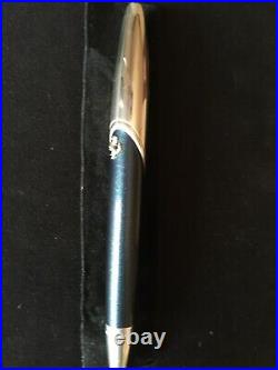 Montegrappa for Ferrari M. Blue & Sterling Silver Roller ball Pen Ltd Edn