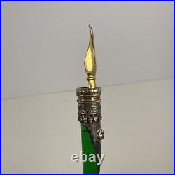 Morra Sterling Glass Dipped Sterling & Crystal Fountain Pen, 7.5in