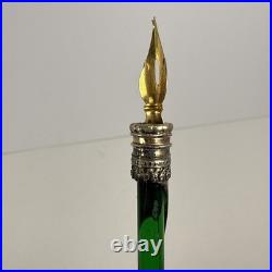 Morra Sterling Glass Dipped Sterling & Crystal Fountain Pen, 7.5in