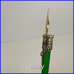 Morra Sterling Glass Dipped Sterling & Crystal Fountain Pen, 7.5in