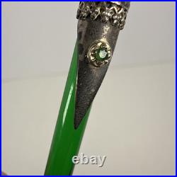 Morra Sterling Glass Dipped Sterling & Crystal Fountain Pen, 7.5in