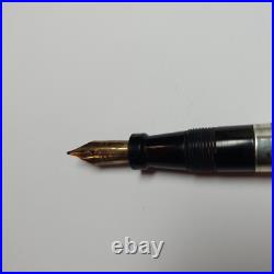 Morrison Sterling Silver Filigree Fountain Pen Large! 5 7/16 and 9/16 dia