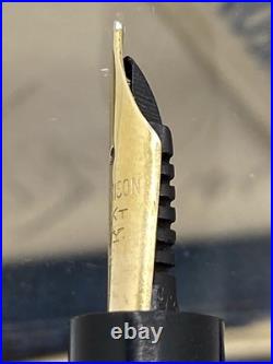 Morrison Sterling Silver Filigree Ring Top Fountain Pen/Pencil Set C 1929