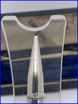 Morrison Sterling Silver Filigree Ring Top Fountain Pen/Pencil Set C 1929