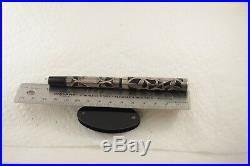 Morrison overlay fountain pen sterling silver ivy filigree