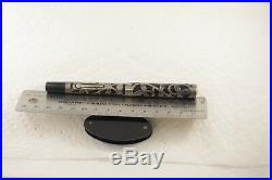 Morrison overlay fountain pen sterling silver ivy filigree