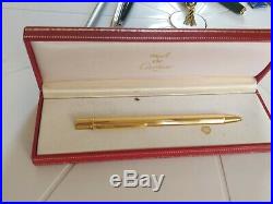 Must de Cartier Paris Gold-Tone Pen