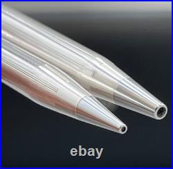 NEW Cross Sterling Silver Ballpoint Pen & Pencil Set #3001? NO ENGRAVING