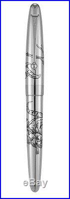 NEW Namiki Sterling Silver Komodo Dragon Fountain Pen