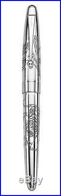 NEW Namiki Sterling Silver Tiger Fountain Pen