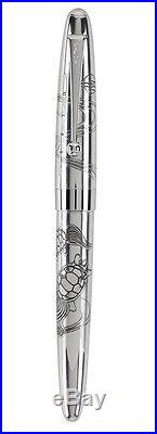 NEW Namiki Sterling Silver Turtles Fountain Pen