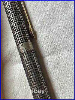 NEW Parker Classic Sterling Silver Cicele Ballpoint Pen