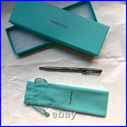 NEW Tiffany & Co Elsa Peretti Sterling Silver Retractable Ballpoint Pen