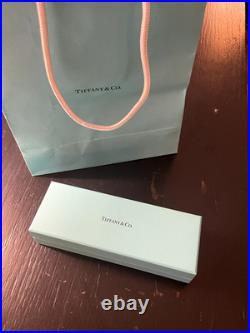 NEW! Tiffany & Co. Sterling Silver 925 Elsa Peretti Pen Teardrop BAG POUCH BOX