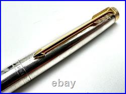 NICE VINTAGE c1970 PARKER 75 SMOOTH STERLING SILVER KEEPSAKE FOUNTAIN PEN 14K F NICE VINTAGE c1970 PARKER 75 SMOOTH STERLING SILVER KEEPSAKE FOUNTAIN PEN 14K F