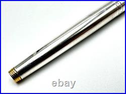 NICE VINTAGE c1970 PARKER 75 SMOOTH STERLING SILVER KEEPSAKE FOUNTAIN PEN 14K F NICE VINTAGE c1970 PARKER 75 SMOOTH STERLING SILVER KEEPSAKE FOUNTAIN PEN 14K F