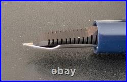 NOS Omas Society LE Sterling Silver Fountain Pen 18k F nib #328/700