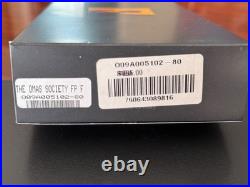 NOS Omas Society LE Sterling Silver Fountain Pen 18k F nib #328/700