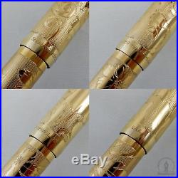 NOS Sheaffer Nostalgia 803 Sterling Silver Fountain Pen Barrel & Cap USA 1992