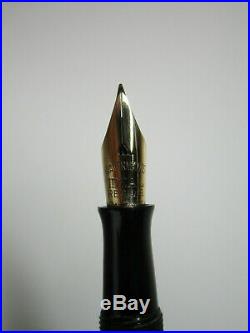 NR MINT WATERMAN 452 1/2 Ideal Sterling silver fountain pen flexible nib