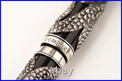 New 1997 Parker Sterling Silver Snake LE xxx/ 5000 Fountain Pen MEDIUM 18k Nib