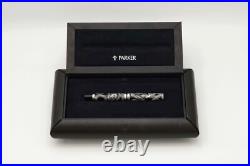 New 1997 Parker Sterling Silver Snake LE xxx/ 5000 Fountain Pen MEDIUM 18k Nib