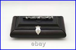 New 1997 Parker Sterling Silver Snake LE xxx/ 5000 Fountain Pen MEDIUM 18k Nib
